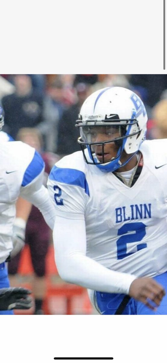 Had a great visit at Blinn University! Thank you to <a href="/Coach_RyanMahon/">Ryan Mahon</a> and <a href="/BlinnAthletics/">Buccaneer Sports</a> for offering me a scholarship!!  🔵⚪️ <a href="/sweenybulldogs/">Sweeny Athletics</a> <a href="/TheQBTech/">J.P. Tillman</a>