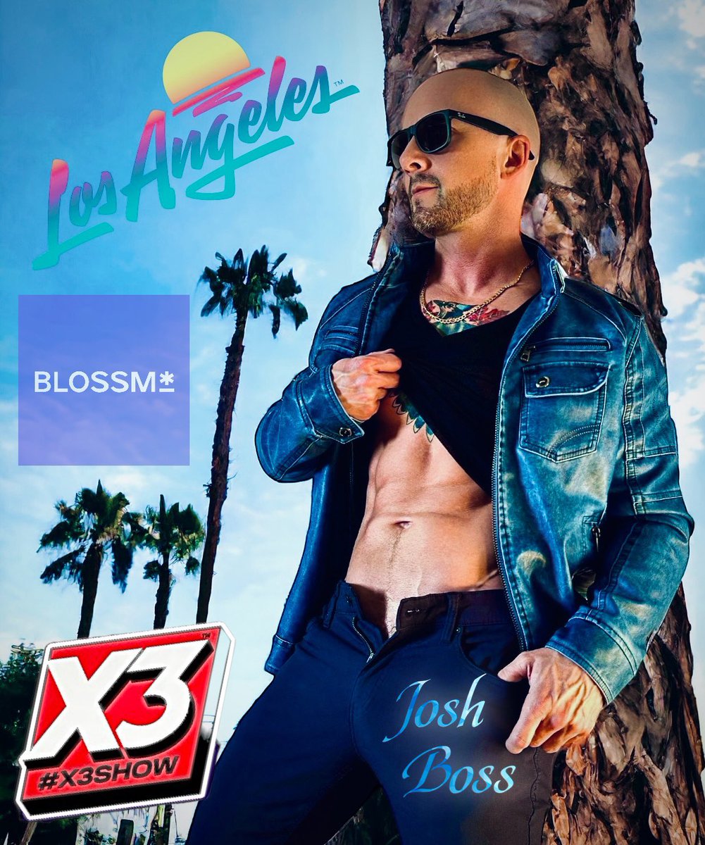 I’m on my way to LA and @x3expo as we speak! Buy your tickets now at X3.show, use code JOSHBX3 for 50% off general admission and come say hi at the @blossmhq booth👋 Tomorrow and Saturday!