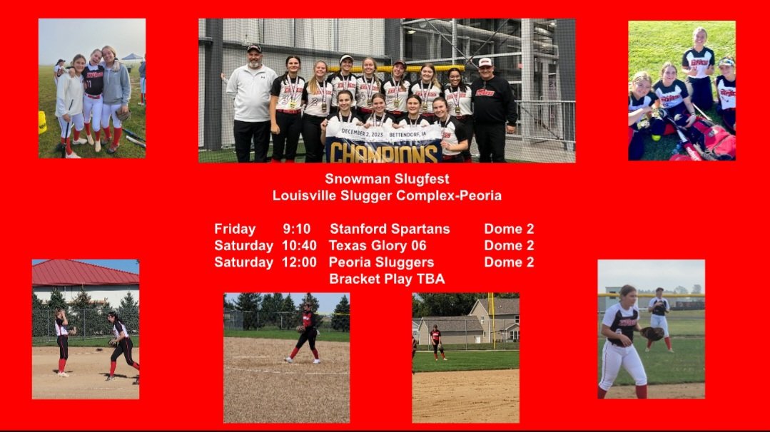 Excited to be back with the Express again this weekend!  This is our schedule for Louisville Sluggers Dome in Peoria!