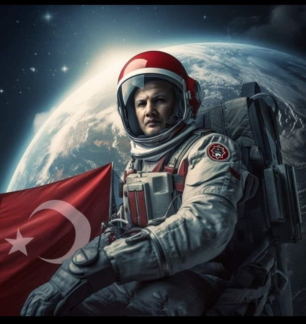 Ne muazzam bir hadise; yeryüzünden fezaya bakarken senelerce, fezadan yeryüzüne bakmak artık.

#GururDuyTürkiye