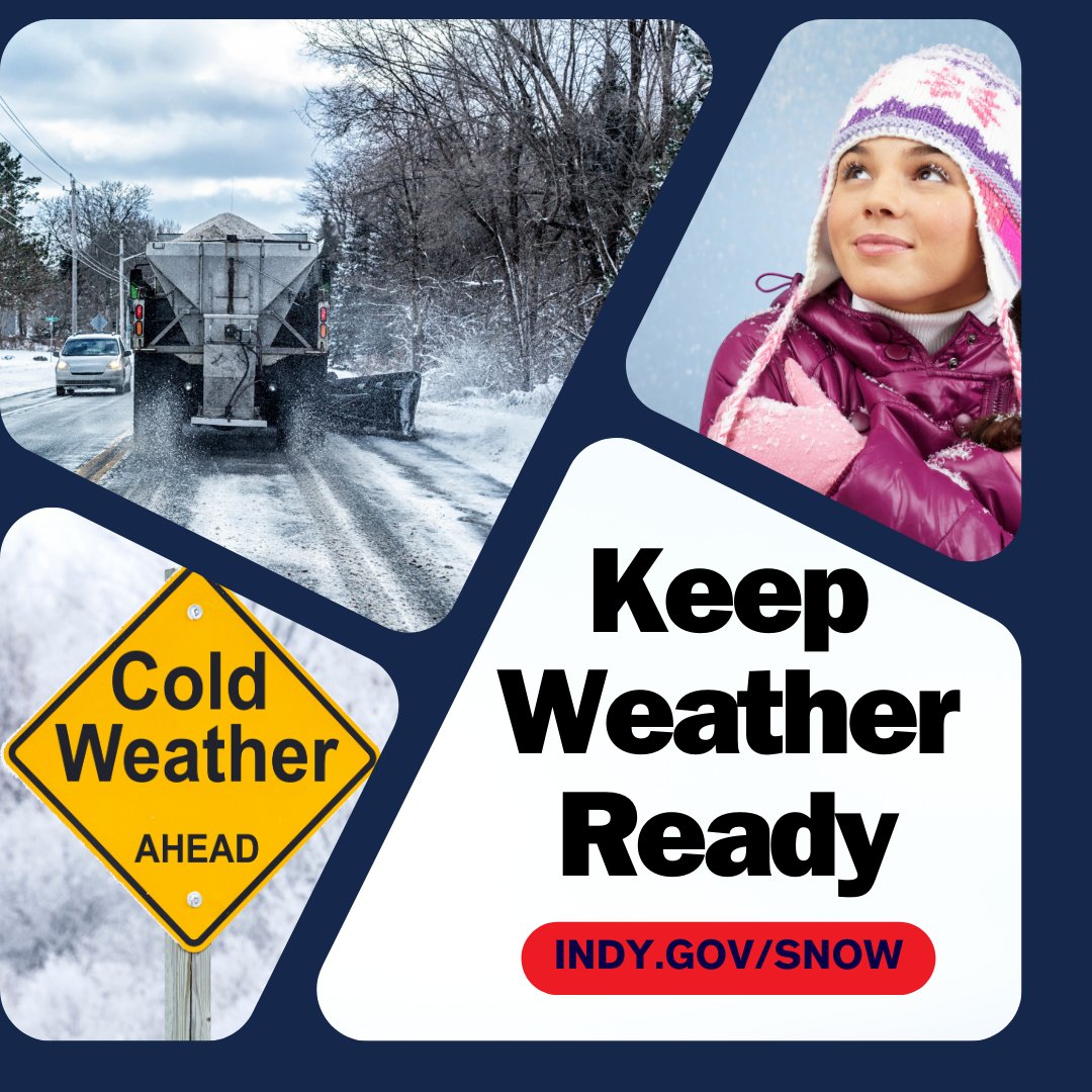 Want to know more about how Indy DPW responds to weather events? Be it snow removal FAQ’s, the Indy Snow Force viewer or warming center information indy.gov/snow wants to be your one stop shop for winter weather preparedness.