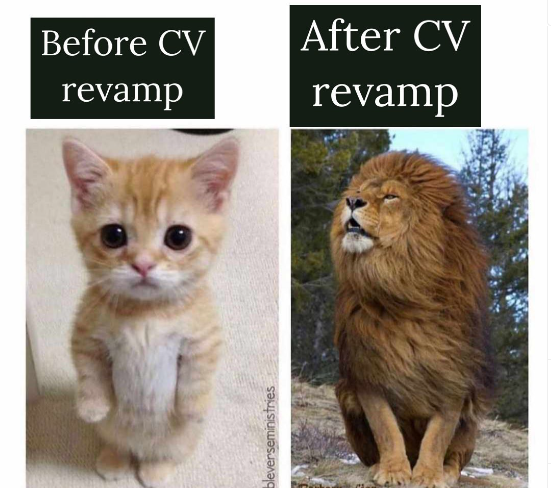 _premiumgets's tweet photo. CV outdated?
We transform bland docs into career catapults.
Before, just a list of skills;
And after, ROARS that can't be ignored anywhere.
Apply the language of success; words that elevate your professional presence.
Ready for the upgrade? 📝
#cvmakeover #jobseekers https://t.co/n3tvmultUf