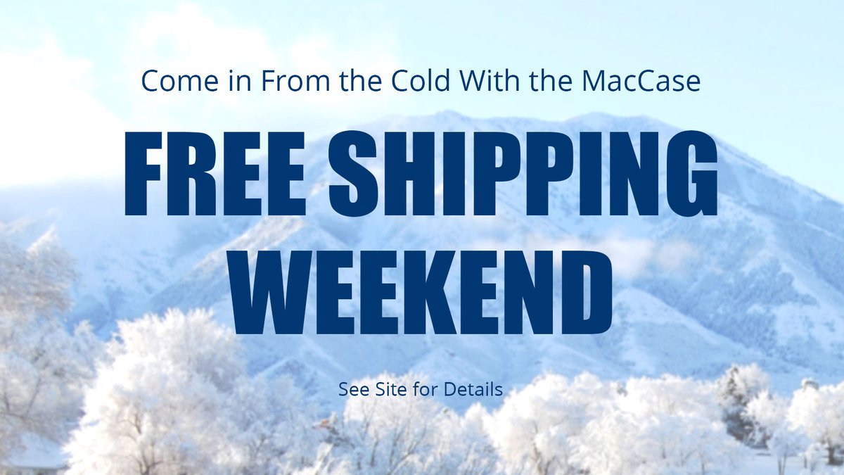 MacCasePortable's tweet image. mac-case.com

Enjoy Free Shipping on all orders shipping to US-based addresses from now until this time on Monday. 



#FreeShipping #macbookcase #ipadcase #macbookbag #ipadbag #ipadsleeve #macbooksleeve
#macbookcover #macbookprocase