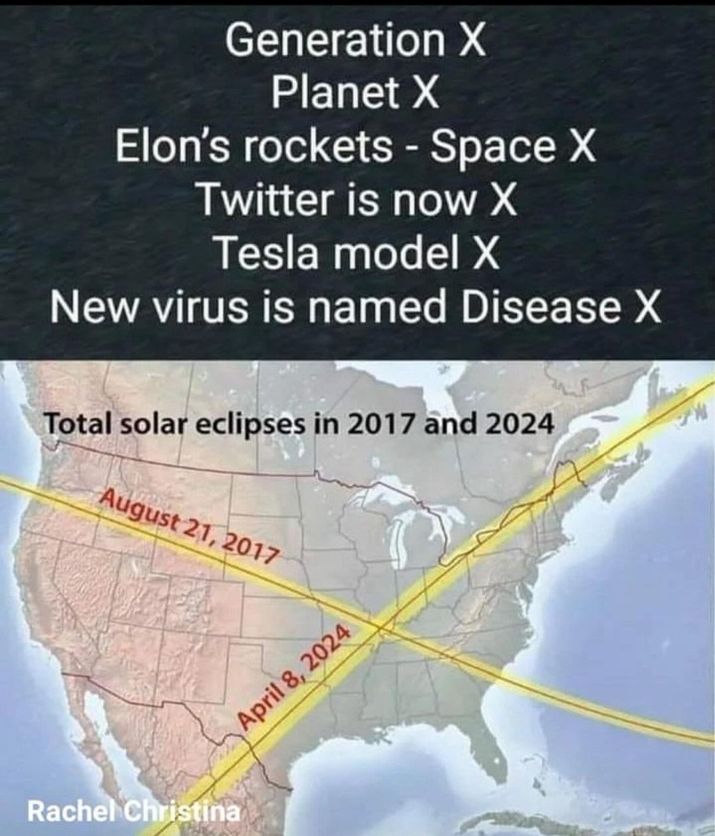 What's with the X 🤔🤔🐦‍⬛