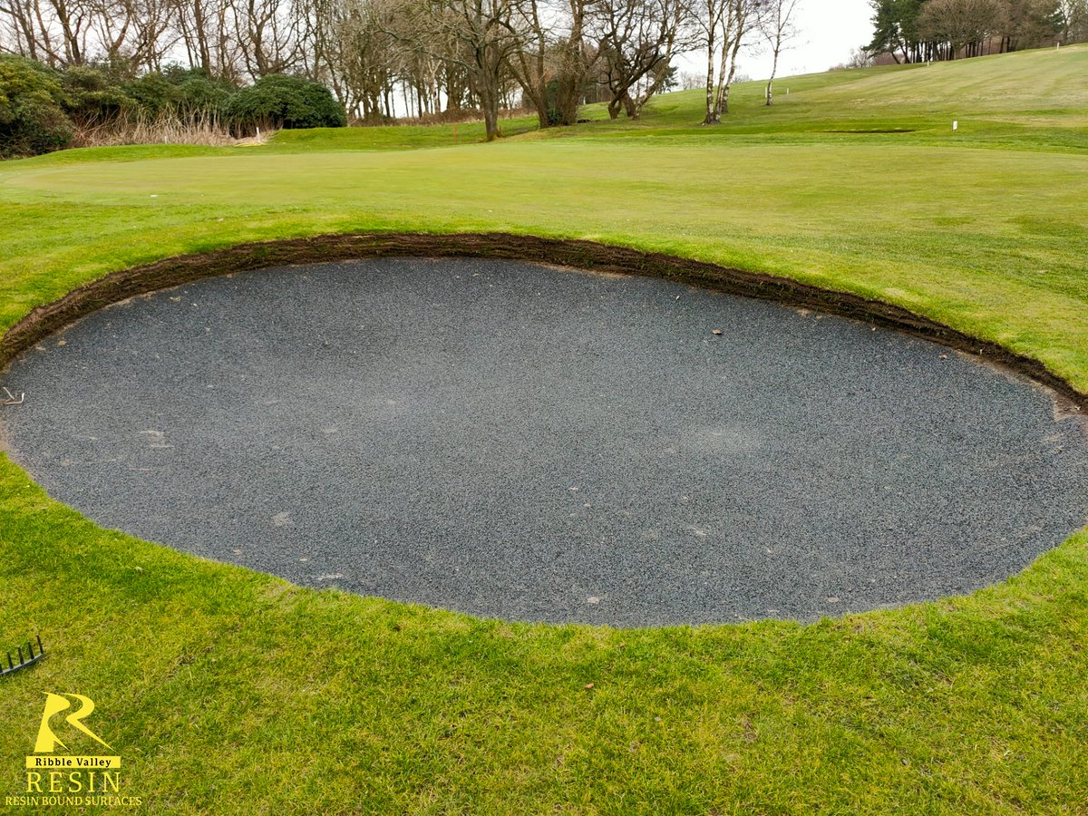 RVResinbound's tweet photo. Bunkers bunkers bunkers.
Our BunkerBound lining system is a one piece, joint free, eco-friendly bunker liner with unrivalled porosity 🏌️
No more compacted bunkers.
Hard wearing but forgiving.
Zero puddling.
Recycled materials. https://t.co/OMfCh4xMPT