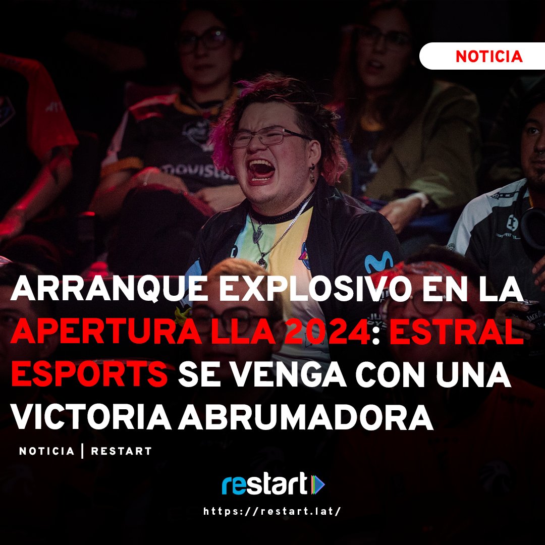 🔥 ¡La venganza es un plato que se sirve frío! Estral Esports deja su huella en la Apertura LLA 2024 al aplastar a Movistar R7 con un marcador de 20-6 en asesinatos. ¡Revive la emoción del primer enfrentamiento! #LLA2024 #EstralVsMovistarR7 🎮🏆#LLA 

restart.lat/apertura-lla-2…