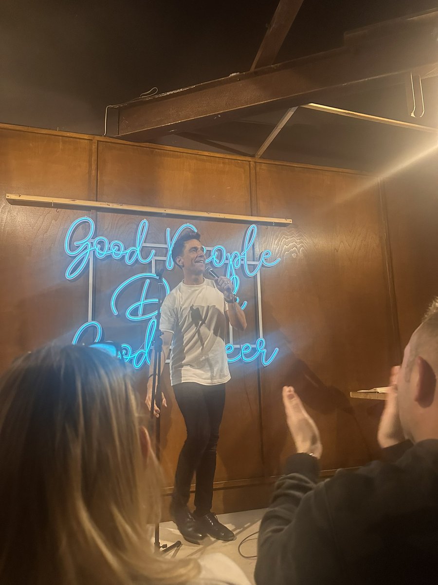 Best comedy gig I've been to ? I think so 😂👍🏻<a href="/russell_kane/">Russell Kane</a>