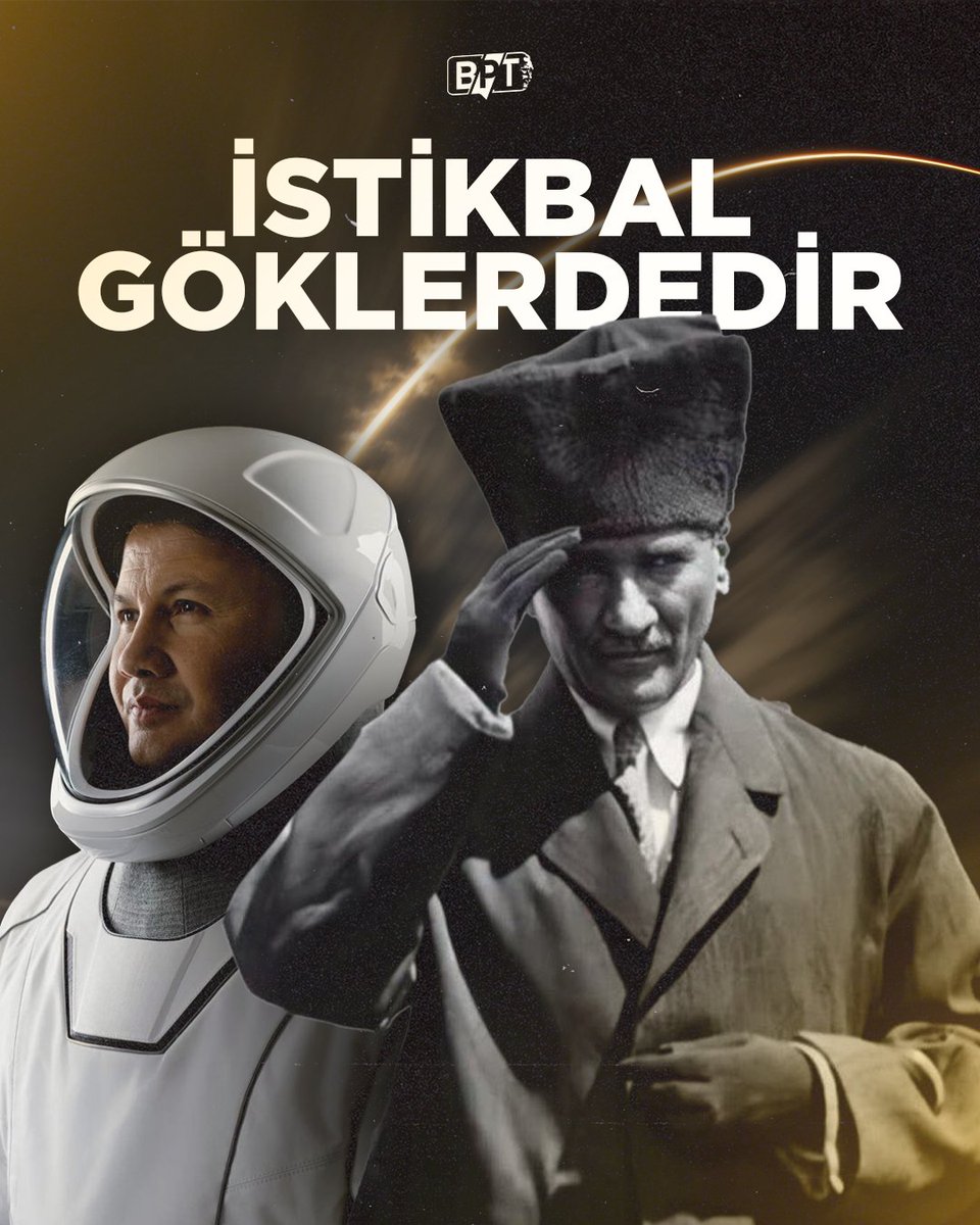 🇹🇷 19 Ocak 2024 | Tarihte ilk kez bir Türk uzaya çıktı.