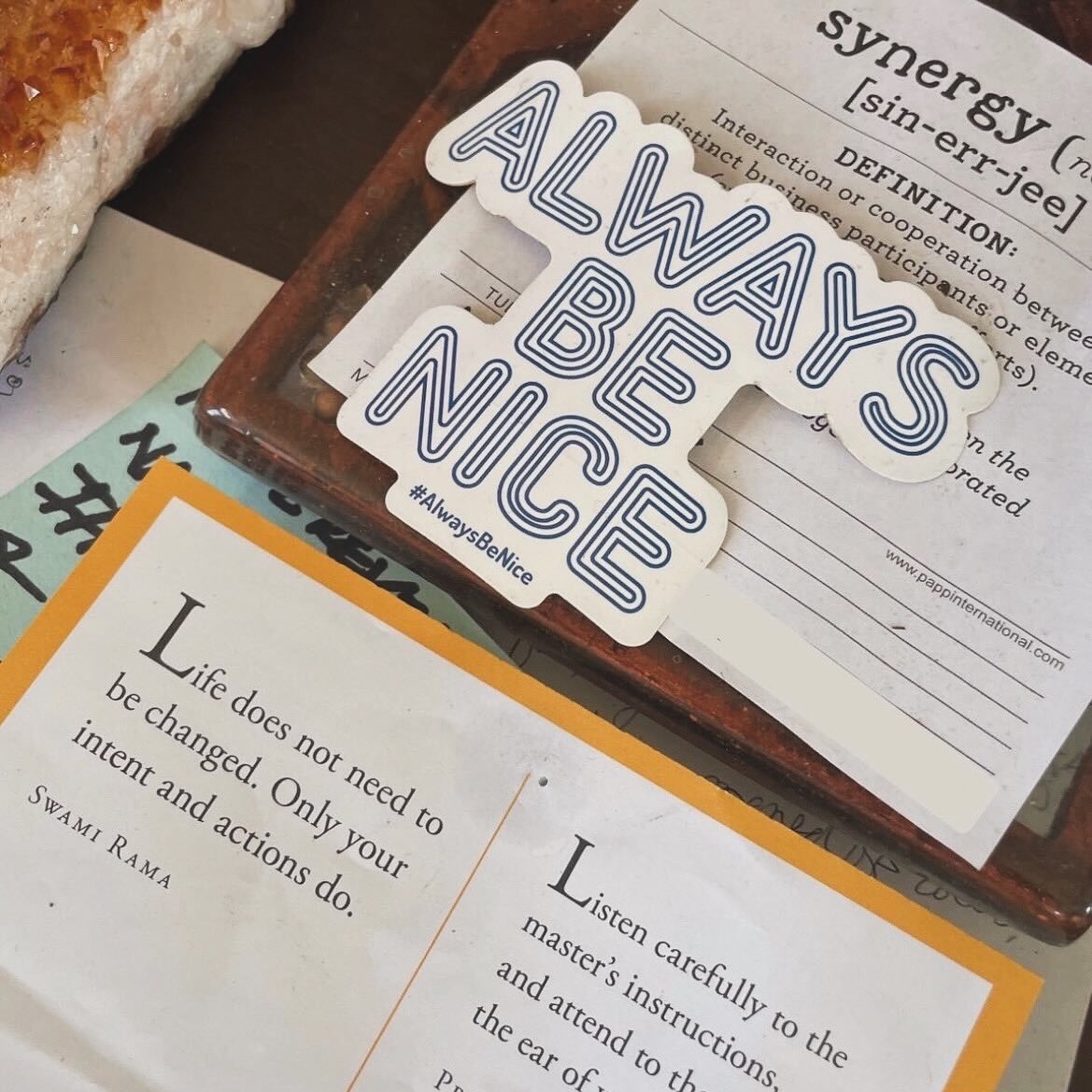 Always Be Nice tweet media