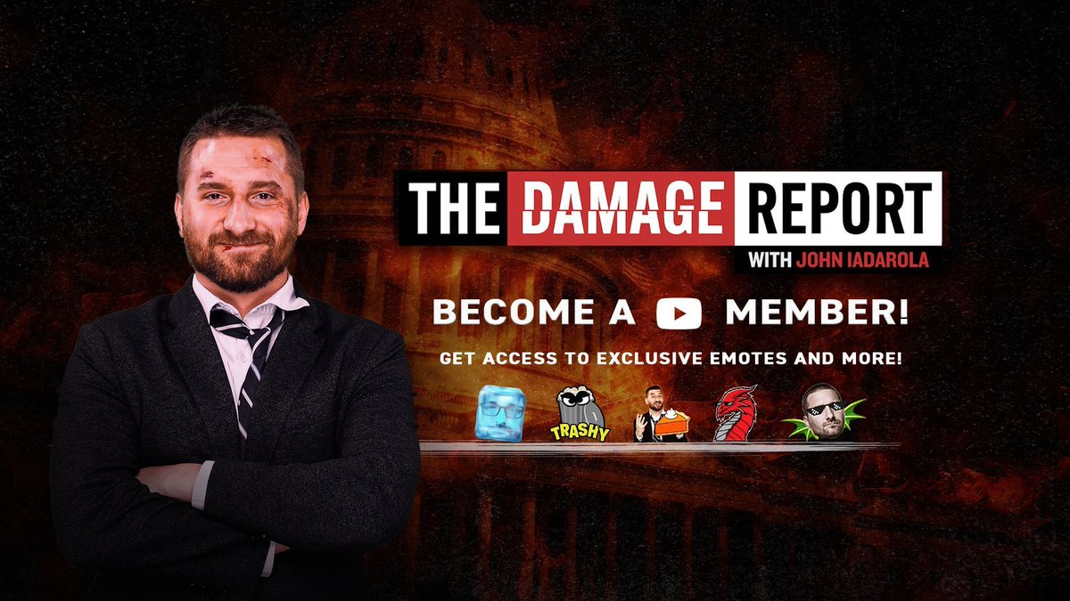 TheDamageReport's tweet photo. It’s almost #dragondaddy @johniadarola's 12-year anniversary at TYT! How time flies…🥹🐉 We’ve got some exciting stuff planned for #dragonsquad members, so join the thunder and become a member on YouTube: https://t.co/GepAm4dpkm https://t.co/GhFc2gGUmT
