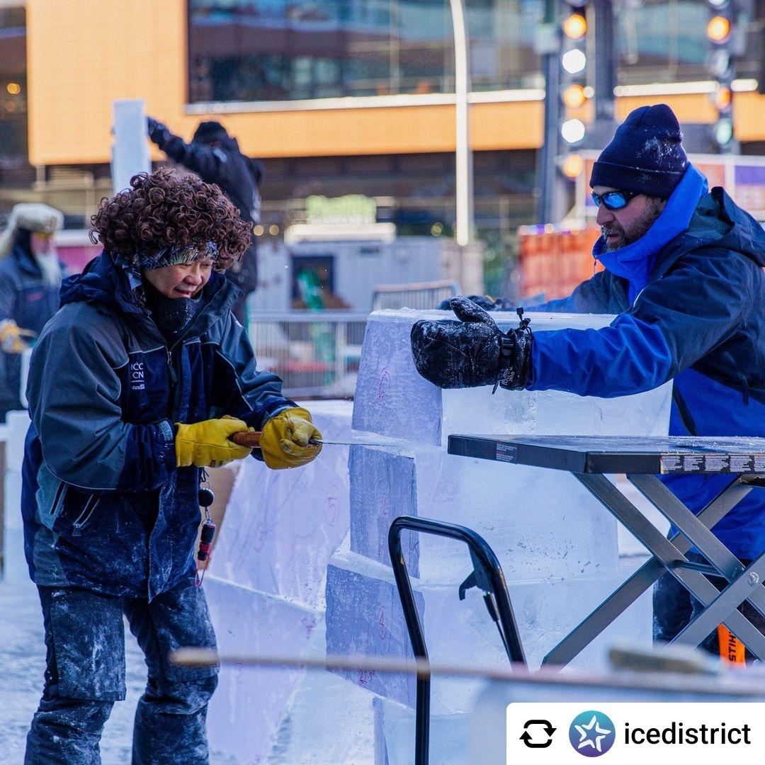 Edmonton City Centre (@eccmall) on Twitter photo Day 1 🧊⚒️ of Edmonton's International Ice Carving Competition is on ❄️ <a href="/ChiseledYeg/">Ice On Whyte / Chiseled</a>
7 teams are carving huge sculptures out of ice at the @icedistric downtown 👏
Watch them work in person until Saturday at 2PM and vote for your favorite piece!
#yegdt #yeggers #edmontonevents Day 1 🧊⚒️ of Edmonton's International Ice Carving Competition is on ❄️ <a href="/ChiseledYeg/">Ice On Whyte / Chiseled</a>
7 teams are carving huge sculptures out of ice at the @icedistric downtown 👏
Watch them work in person until Saturday at 2PM and vote for your favorite piece!
#yegdt #yeggers #edmontonevents