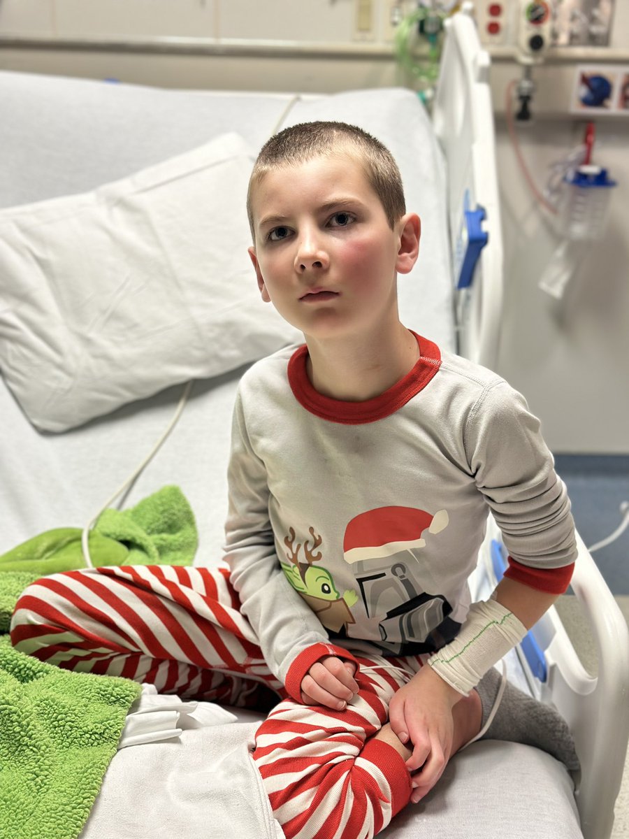 Another round of ketamine for my sweet boy.  #epilepsy #raredisease #DLG4 #ESES