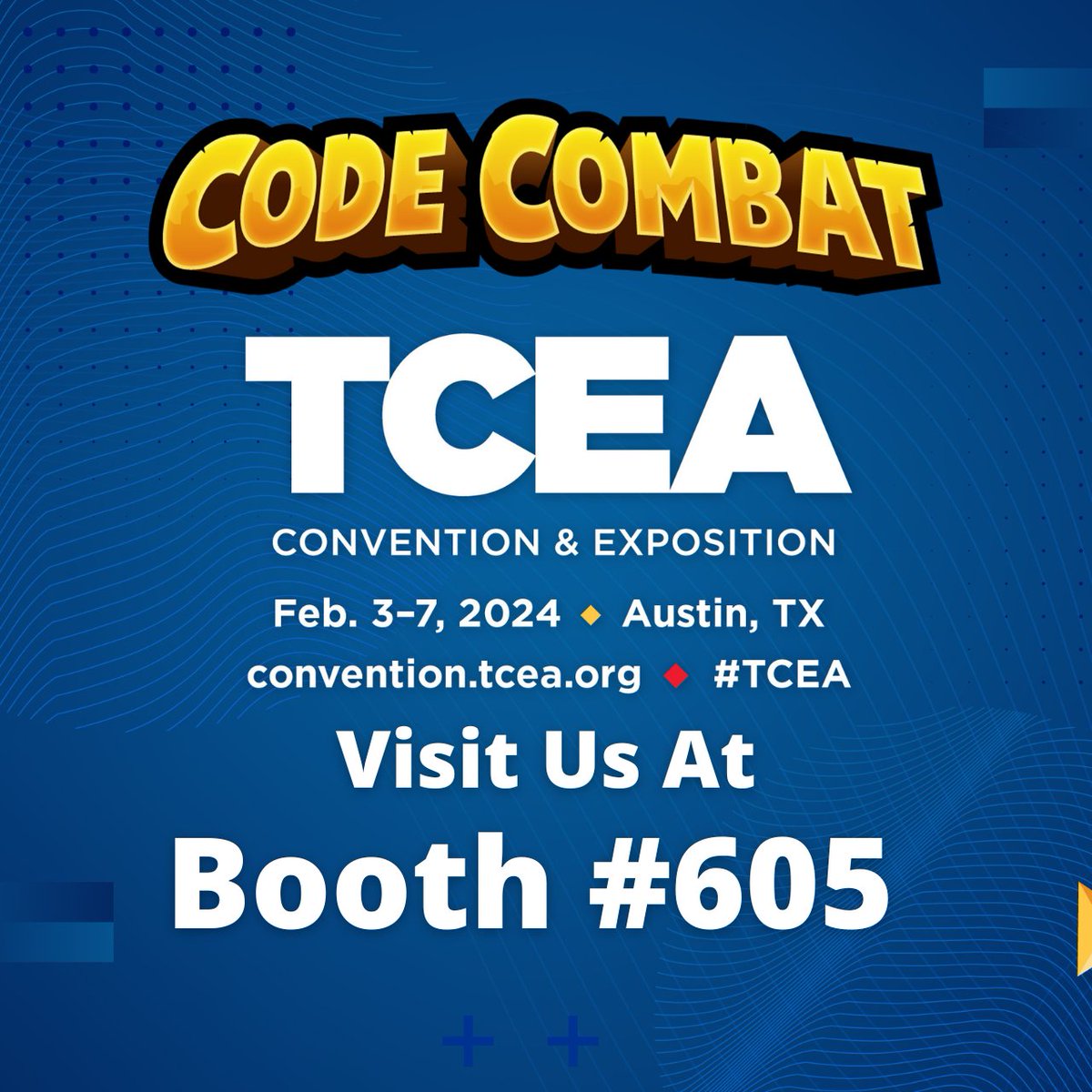 Can't wait to see you all at @TCEA! Be sure to stop by our booth 605 to learn about all the new CS solutions we've been working on! #teachertwitter #TCEA #tcea24 #educators #edtech Can't make it? Sign up for free to access your teacher dashboard: codecombat.com/home?#create-a…