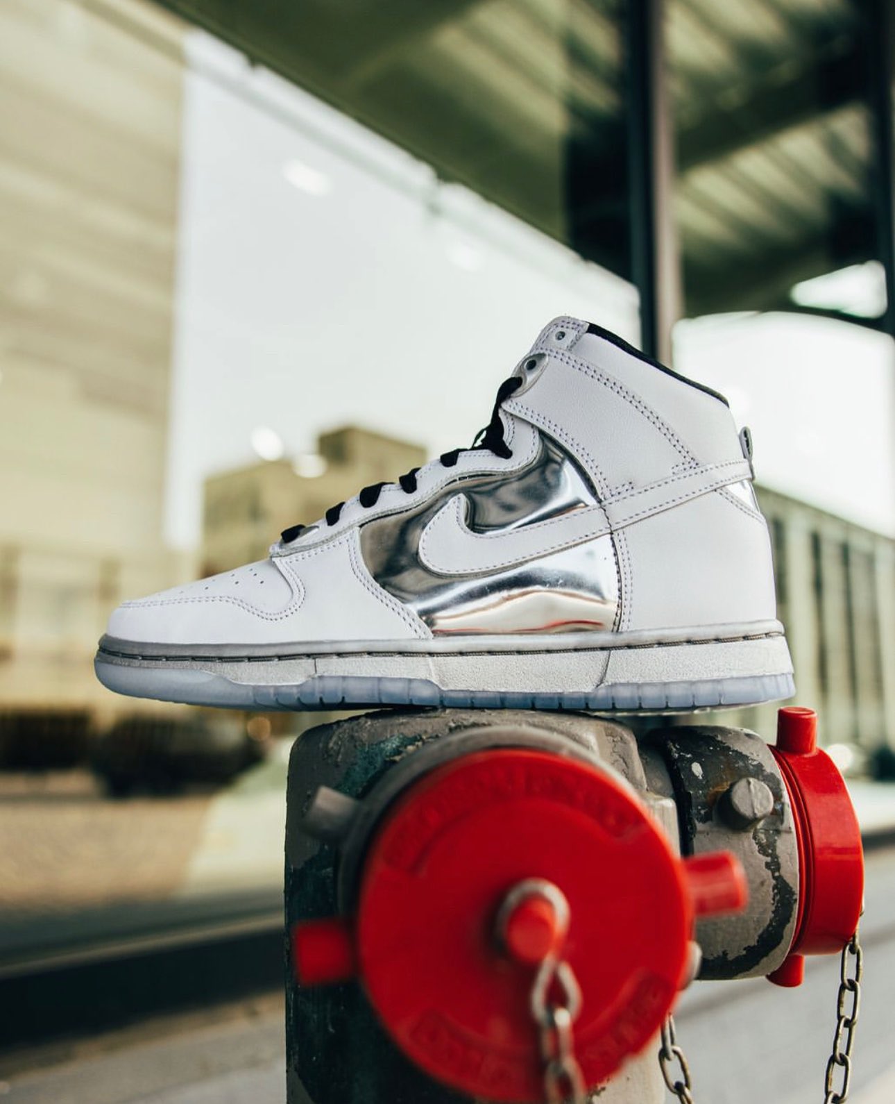 Nike dunk high haze cheap