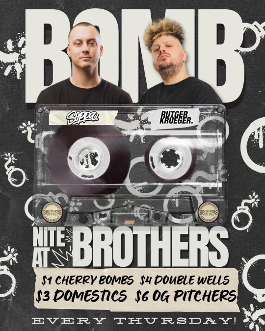 brosmilwaukee's tweet photo. $1 Cherry Bombs tonight at 9pm! https://t.co/YZA125IKnh