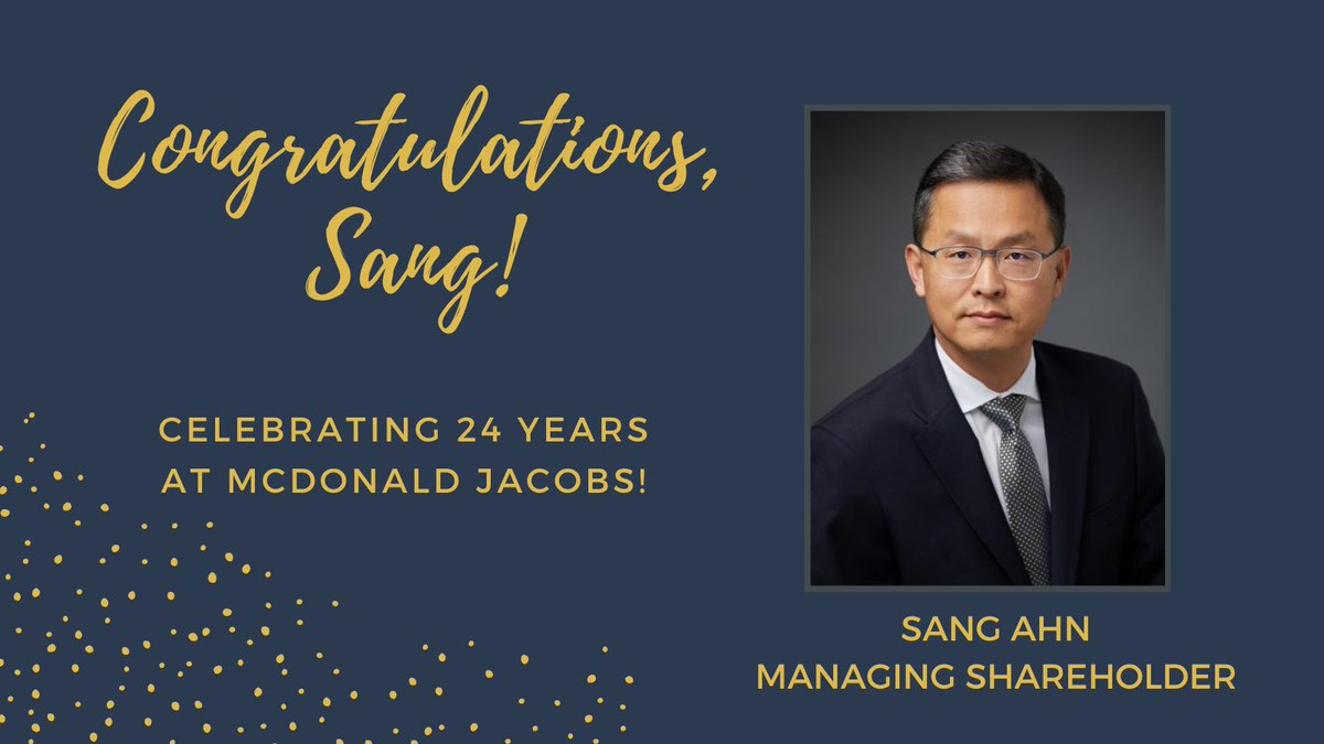 ✨ Congratulations to Sang who is celebrating 24 years at McDonald Jacobs!  #PDX #CPA #workanniversary