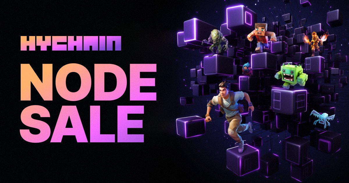 hy_fdn's tweet image. 🥳 HYCHAIN Node Sale Update #1 🥳

We're talking nodes! This thread shares a number of early details on how nodes will operate, their rewards, node pricing, and more. 

Let's dive in! A thread 🧵👇 
1/x