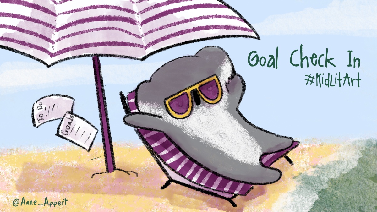 ONE MORE WEEK!!

Join #KidLitArt for our first chat on BIueSky! 

Next Thursday, January 25th, at 6pm PT/9pm ET we'll be talking about Goals!

Art created by @Anne_Appert 

Hope to see you there!