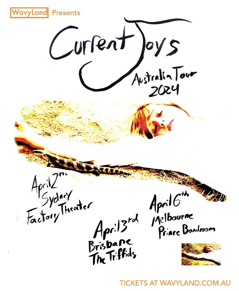 Australia tour 
Presale starts Monday 
pw: URTHEREASON