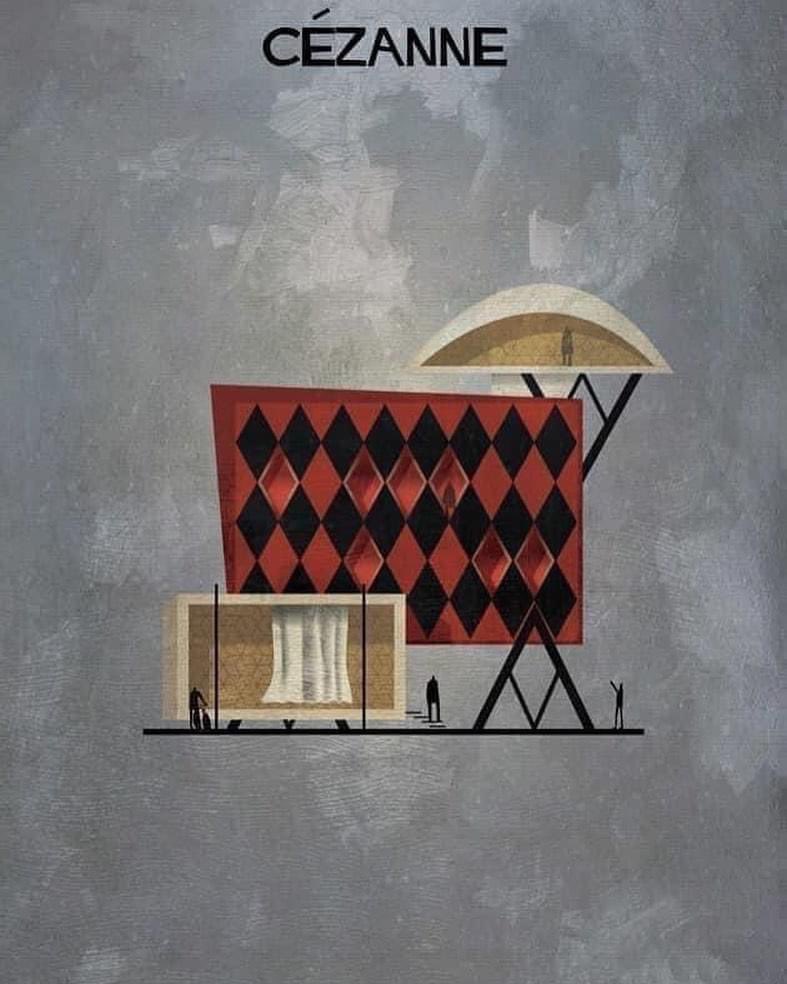 fbabina's tweet image. Paul Cézanne  19 January 1839 
#federicobabina #archist #paulcezanne #illustration @fbabina