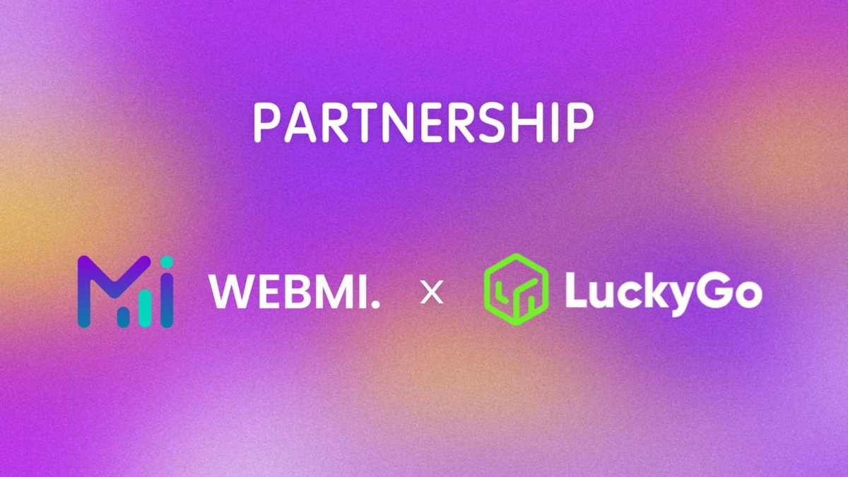Digital_Diary1's tweet photo. 🕸️ @WebmiPro announces its partnership with @LuckyGo_io
🕸️ #Webmi builds game ID through smart contracts, captures the user's on-chain data based on blockchain technology, authenticates user assets & provides certificates, giving more value to the assets of web3 users.
🔽VISIT
https://t.co/ANpY4psB12
#DigitalDiary