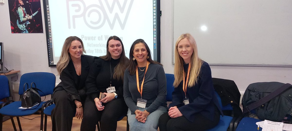 Loved the power, passion &amp; networking with brilliant young women from <a href="/QESFC/">Queen Elizabeth SFC</a>
&amp; business women from <a href="/Powerofwomen_/">PoW</a> 
Talking all things Confidence Curiosity &amp; Connections
#PowerOfWomen
#Empowerment
#FutureLeaders
💗💗💗