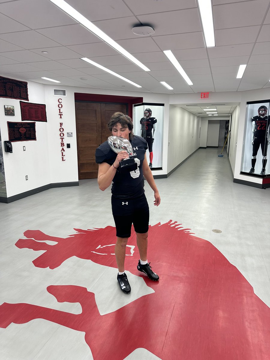 Thank you coach <a href="/CoachMitch55/">Josh Mitchell</a> and <a href="/CoachRRod70/">Robert Rodriguez</a>  for the visit and <a href="/nmmibroncos/">NMMI Football</a>  for an amazing time and  great hospitality <a href="/CoachWallin/">Chad Wallin</a> <a href="/coachList13/">Coach List</a> <a href="/NMrecruits/">NM Athletes</a> <a href="/PrepRedzoneNM/">Prep Redzone New Mexico</a>
