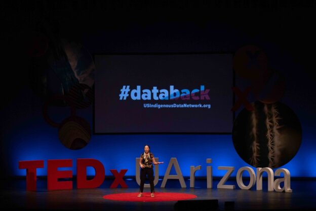 Stephanie Russo Carroll's <a href="/TEDx/">TEDx</a> talk on Indigenous Data Sovereignty is now live!

Watch the full presentation here: youtube.com/watch?v=jPS_3m…

#databack #IDSov