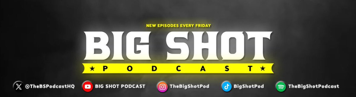 TheBSPodcastHQ's tweet photo. BIG NEWS! 🎙️ Join us for the first live episode of The Big Shot Podcast tomorrow at 6PM EST.

YouTube: https://t.co/NhGYuUZ7Sb

#BigShotPodcast #PodcastLive #youtube https://t.co/3GxQ3bCrJ8