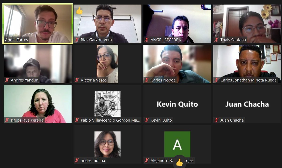 Inicia el Módulo "Trabajo de Titulación I" a cargo del Dr. <a href="/atorrestk/">Angel Torres</a>. Maestría en #GestiónCultural modalidad en línea de la <a href="/upsalesianaec/">Universidad Politécnica Salesiana</a> #PosgradosUPS