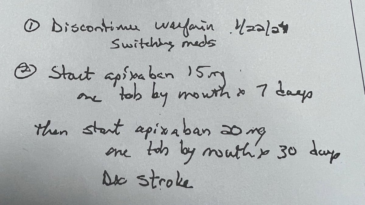 “Just fill what the doctor writes, you’re not a real doctor!”

The real doctor: