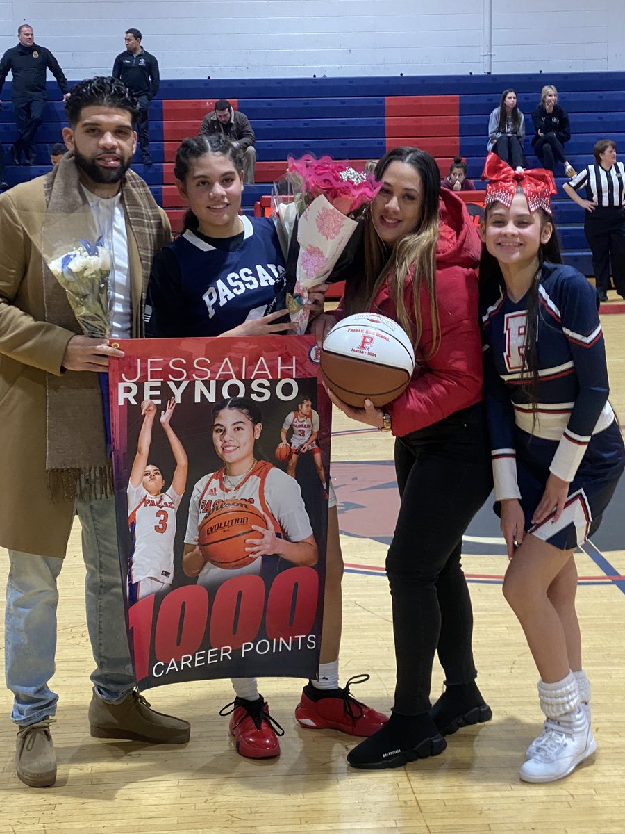 FASSTNJ's tweet photo. Congrats to longtime FASSTLETE Jessaiah Reynoso on becoming only the second female in Passaic high school history to eclipse the 1000 point mark. She did this as a junior... Big things to come! @JessaiahReynoso ππΌπͺπΌ #FASSTlife https://t.co/Rp1mAjgnTI