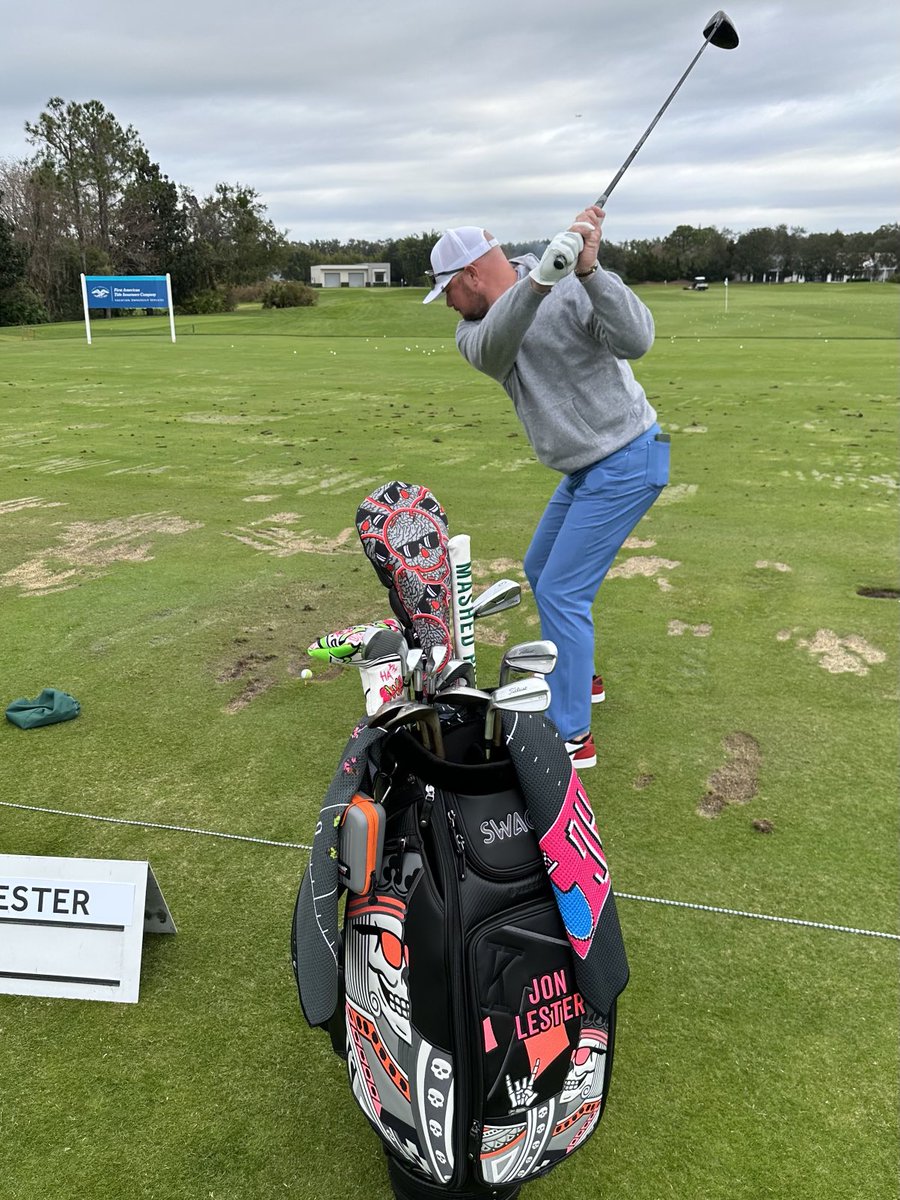 JLester34's tweet image. Day 1 in the books at the @HiltonGrandVac @LPGA Tournament of Champions! Had the pleasure of playing with @JackWagnerhpk and Ruoning Yin who are both incredible. #HGVLPGA @swaggolfco
