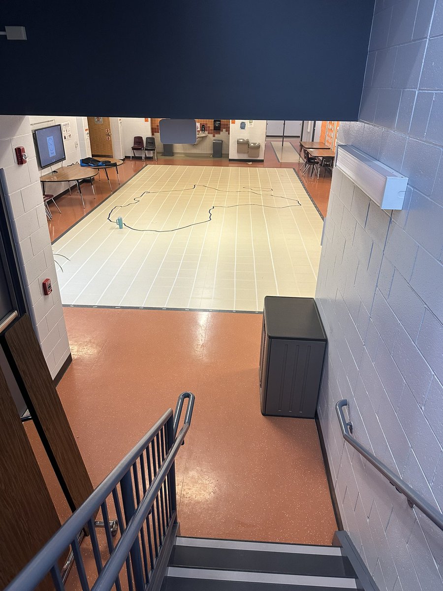 Multicultural event + Coordinate Planes + Geography + tape donations from amazing staff+ some ambitious 5th graders = A coordinate plane of Africa  🖤

Next step: each class will represent the country they are studying by using coordinates to locate and map it out with tape.