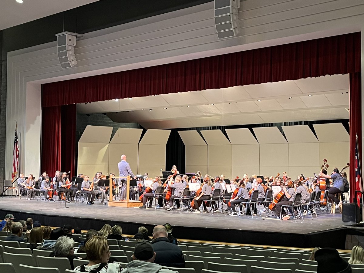Excited to see what our combined Mentor Cadet Orchestras can do with their debut! #onceacard