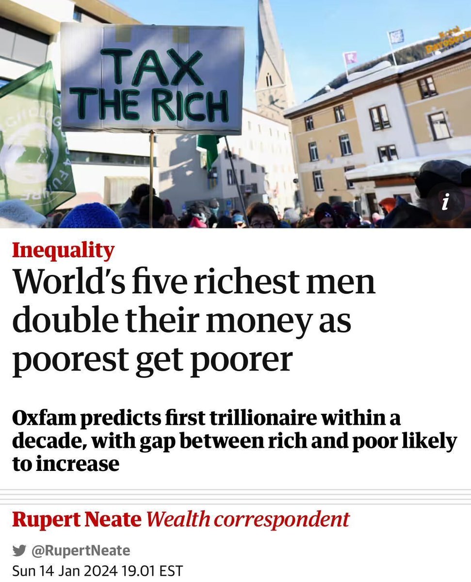 This is by design. The insane wealth of billionaires is only possible through exploiting people. We need real policy that stops the ultra rich from hoarding wealth, power, and resources and gives back to working people.