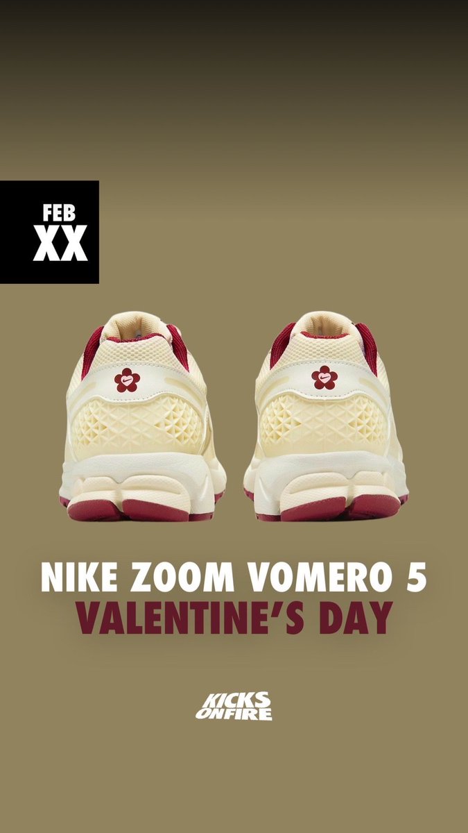 kicksonfire's tweet photo. You knew they were coming 🫶🏽 Valentine’s Day Vomeros are on the way 💌 Cop or pass? 🙌🏽 https://t.co/rvZdH7sdGr