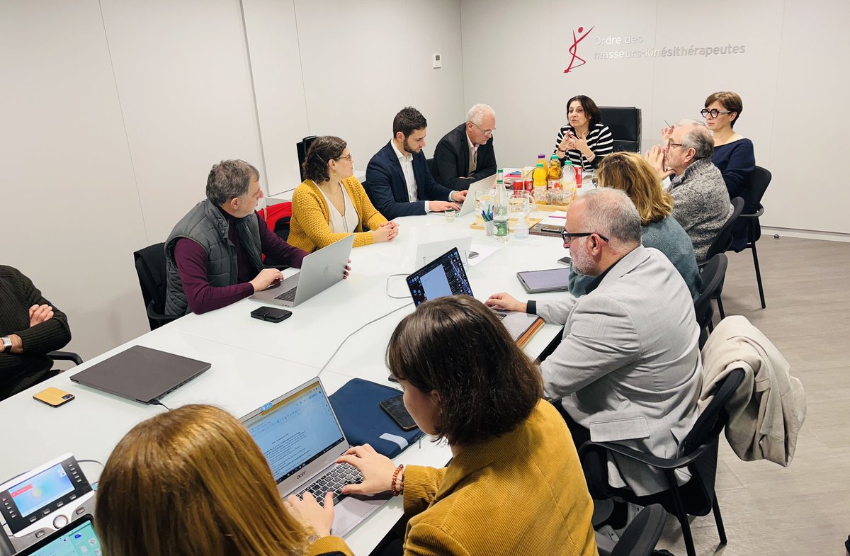 LouiseL_FNEK's tweet photo. #PerspectivesPro | Hier, @La_FNEK avait un rendez vous constructif entre les acteurices de la profession : @cnomk et syndicats de la profession @alize @SNMKR1 &amp; SNIFMK

Pour un avenir constructif et collaboratif pour les kinésithérapeutes d'aujourd'hui et de demain. Ensemble. ✊ https://t.co/DSfAGr5uw1
