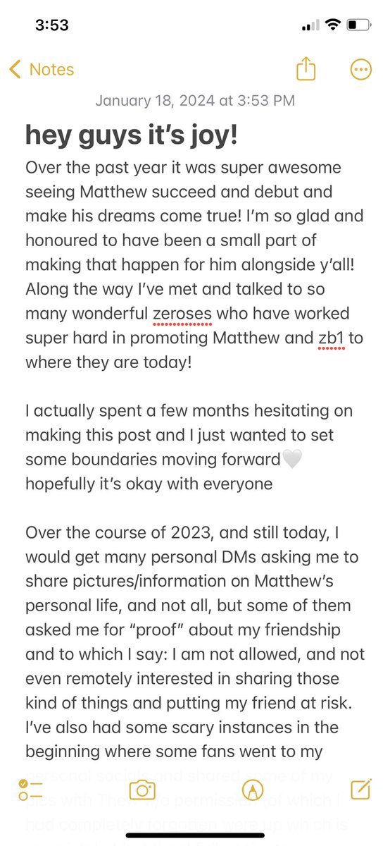 annabellejoy11's tweet photo. hey guys it’s been a while since I’ve redownloaded twitter but I do have smth important to share regarding some personal boundaries! I would really appreciate your understanding in this matter🤍 #ZEROBASEONE https://t.co/OrOBO98YNw