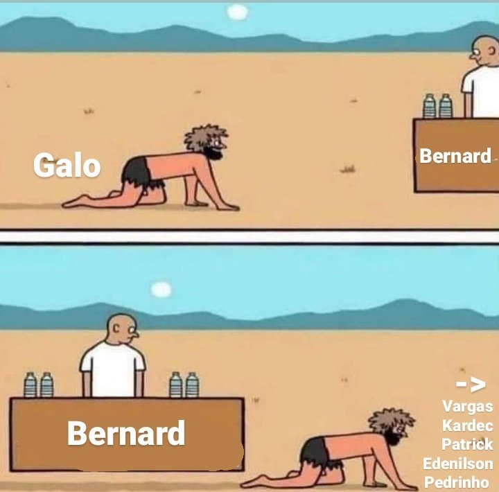 Galonizado's tweet photo. Não duvidem...
#VoltaBernard https://t.co/4cekZMTUCR
