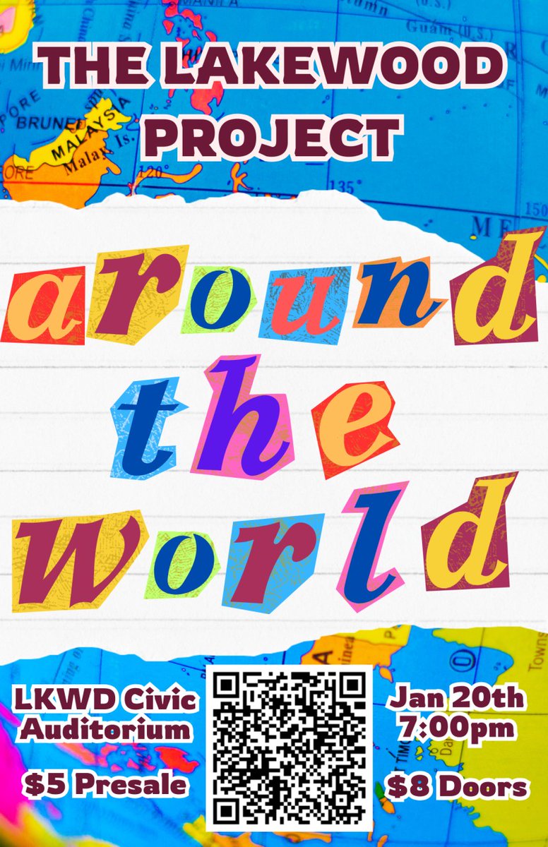 LKWDProject's tweet image. Let the Lakewood Project take you Around the World this Saturday at 7pm! There will be plenty of hits that everyone can enjoy! Tickets available here: payschoolsevents.com/events/details…