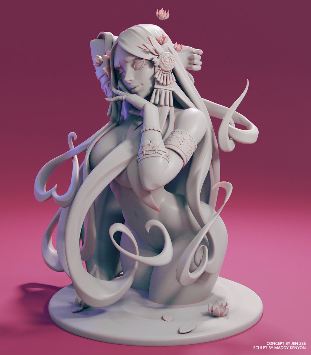 「qrt with your clay renders  」|MADDY⚡️KENYONのイラスト