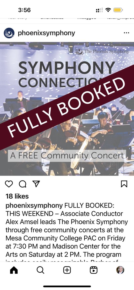 Sold out Phoenix Symphony! #Phoenixsymphony