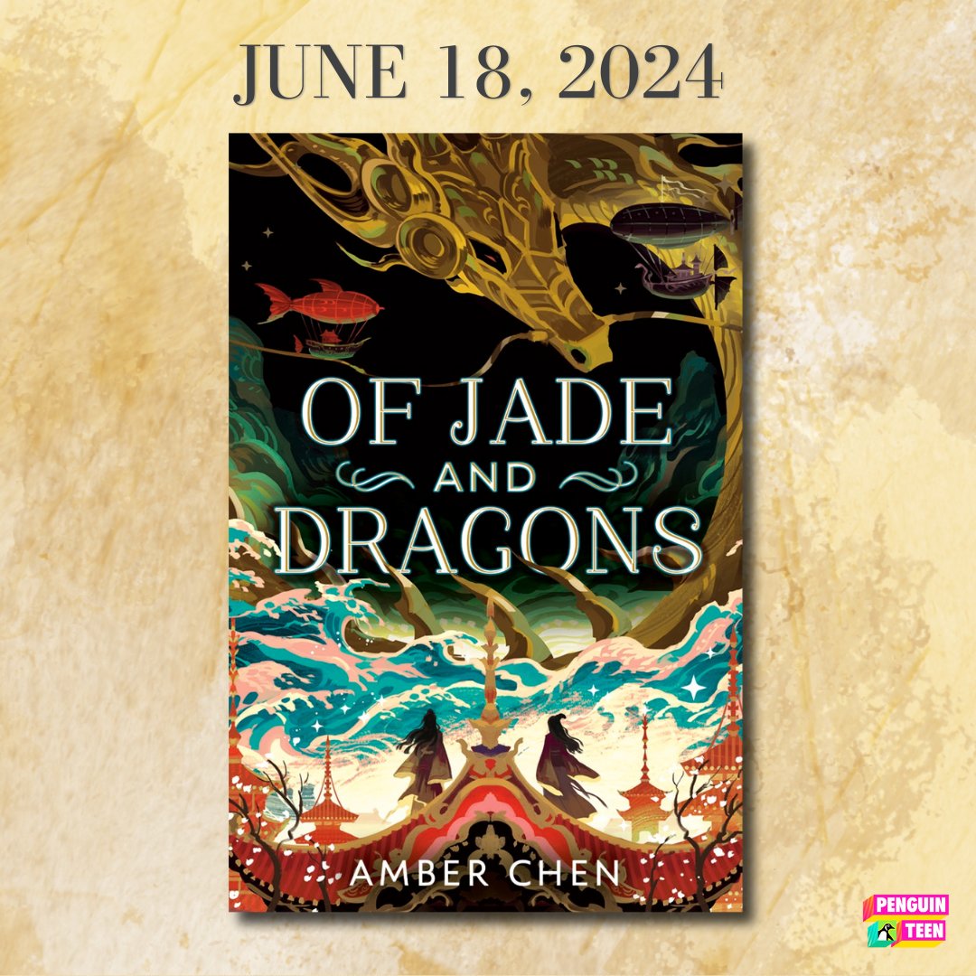 Hi #WritersofTwitter!! I'm Amber and my debut YA silkpunk fantasy Of Jade and Dragons releases this June! 😆 I am currently warring with Book 2 while also drafting a new adult fantasy (👻🎭🔪) that may or may not ever see the light of day lol