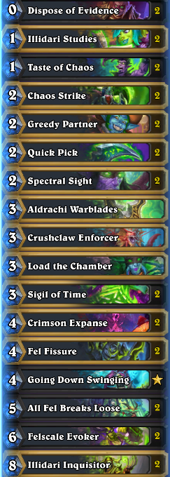 FunkiMonkiHS's tweet photo. Just hit Legend using these 3 new mini-set decks: Excavate Shaman (7-3), Excavate Paladin (7-3), and Big Demon Hunter (5-1)!  The Shaman one was my favorite but just watch out for Steamcleaner lol   #Hearthstone https://t.co/fyED4aS1yp