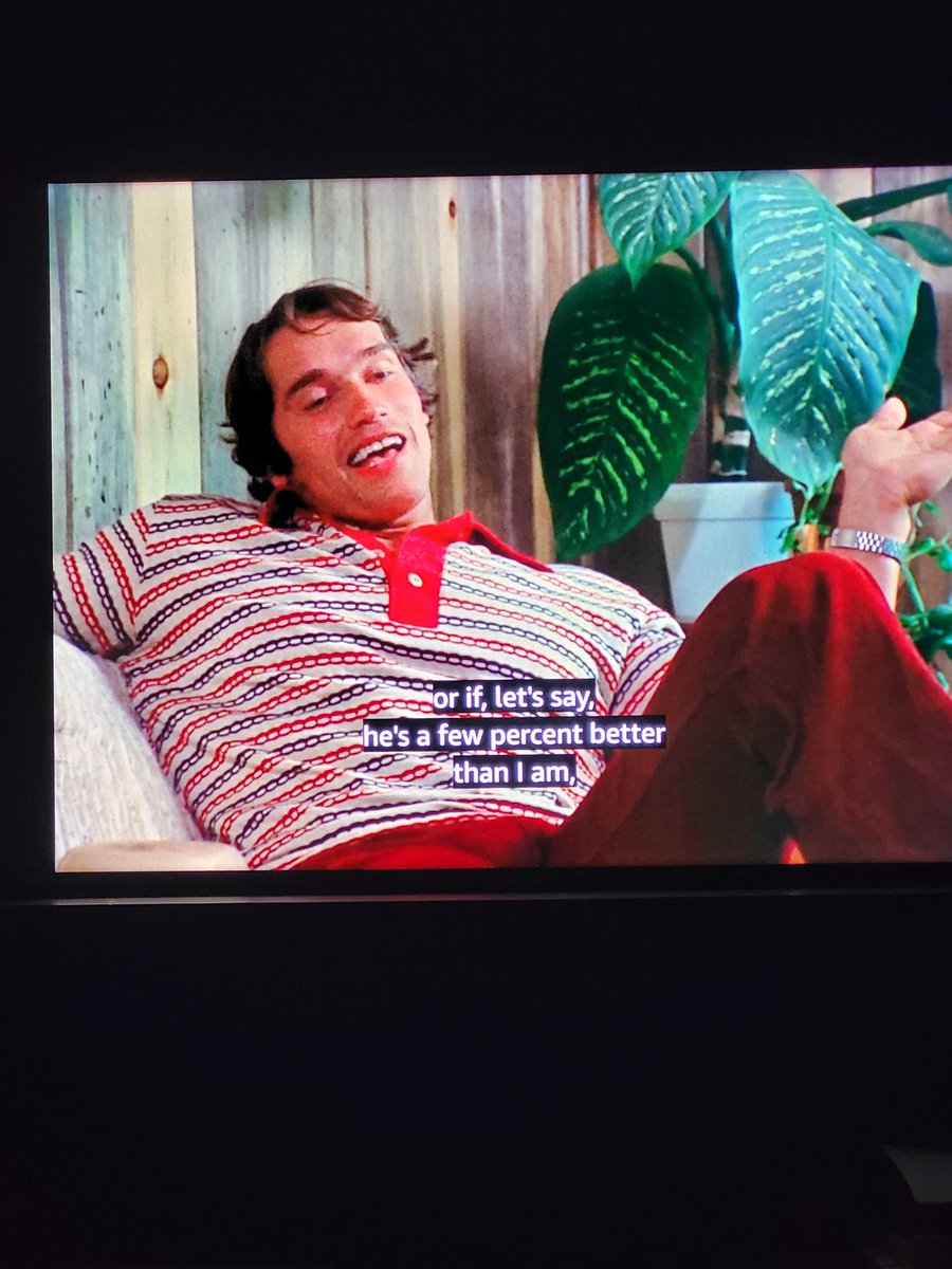 Watching this classic on the 47th anniversary! 👊💪 <a href="/Schwarzenegger/">Arnold Schwarzenegger</a> <a href="/TheArnoldFans/">The Arnold Fans</a> <a href="/LouFerrigno/">Lou Ferrigno</a>