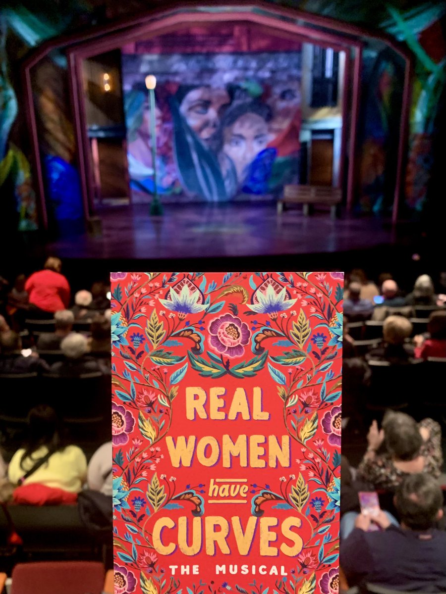 Excited to see the @americanrep production of #RealWomenHaveCurves.
#Boston #Theater