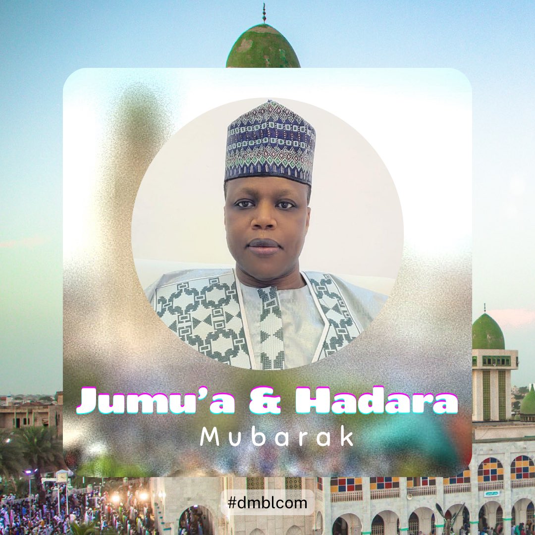 dmblcom's tweet photo. Jumu’a &amp; Hadaratul Jumu’a Mubarak !

⏱ Heures de prières du 19 au 25 janv. 2024 🕋 {Du 07 au 13 Rajab 1445H}
•
•
•
•
#aljumua #hadaratuljumua #heuresdeprieres #rajab #islam #tidianiya #faydatidjaniya #BayeNiass #BCMID #Insarouhoulahi #dmblcom https://t.co/ZQunx0peBh