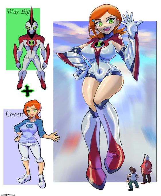 #ben10
Way Big Gwen 