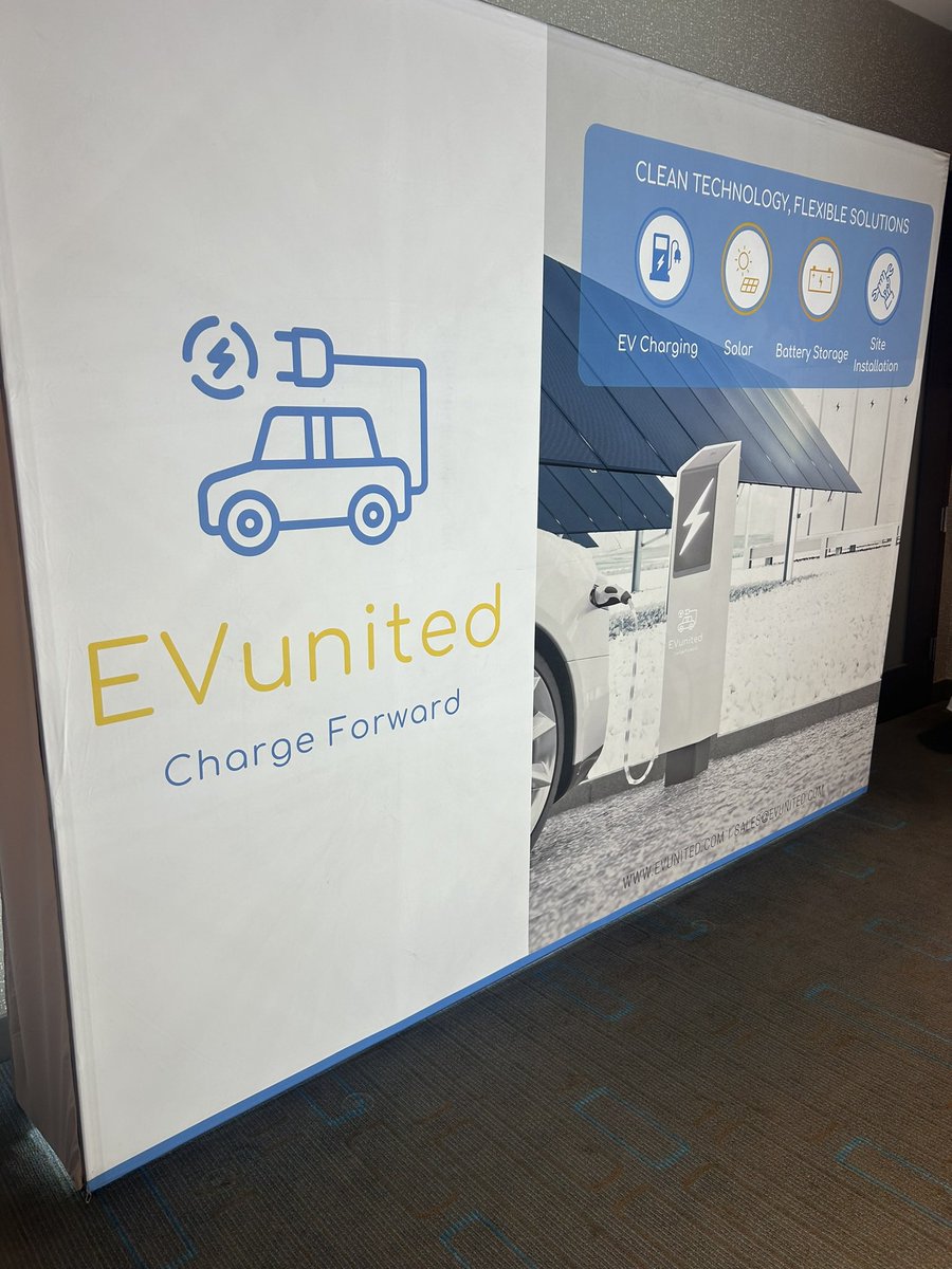 Great day celebrating #EVunited during our 2024 Kickoff Meeting. Big shout outs to #Freewire and #ChargePoint for making the trip to Ohio to support EVunited. Looking forward to a successful 2024! #sales